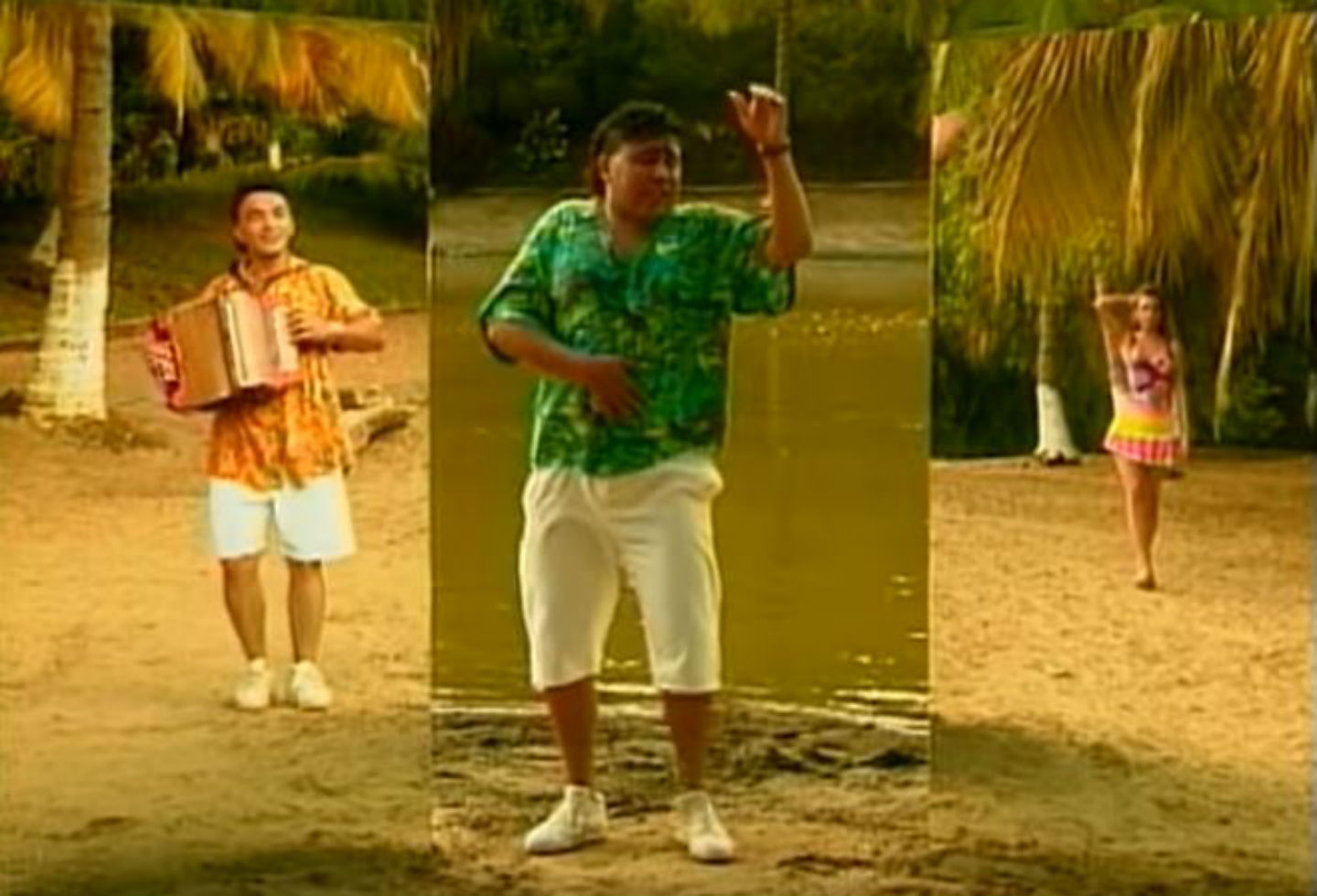 El videoclip de El Santo Cachón fue grabado en el municipio de Sopetrán, Antioquia. Pese al bajo presupuesto que se destinó para el rodaje del videoclip, el mismo hace parte de los más reconocidos en la historia del vallenato por su humor y juego de espejos.