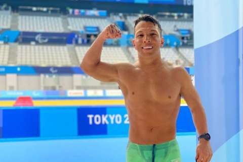 Nelson Crispín, el nadador que ya no le teme al agua