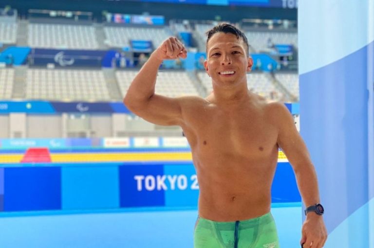 Nelson Crispín, el nadador que ya no le teme al agua