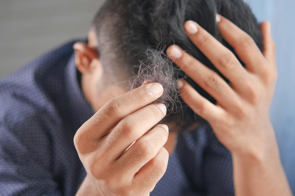 Estrés, cabello