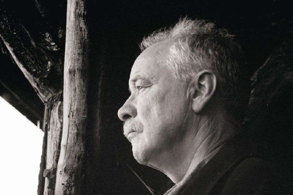 Retrato de W.G. Sebald, por Jan Peter Tripp en el año 2000.