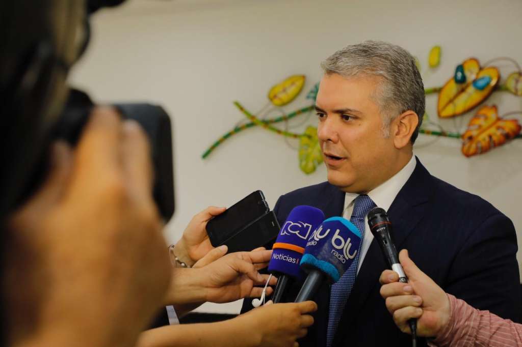 Iván Duque Márquez, presidente de Colombia. / SIG