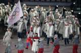 Rusia no desfiló en la clausura de los Olímpicos de Invierno