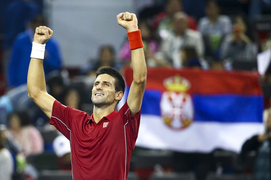 Novak Djokovic, número 1 del mundo// AFP