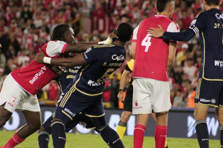 Así se vivió el clásico 316 entre Santa Fe y Millonarios.
