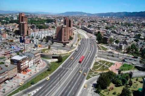 Cerrada calzada occidente-sur de la Av. Calle 116 con Autopista Norte