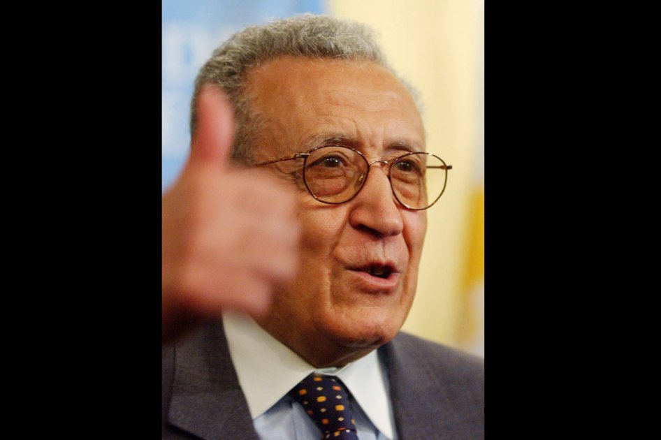 Lakhdar Brahimi. Foto: EFE