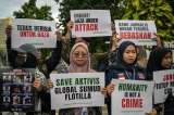 Fracturas y “abuso sexual”: crecen denuncias contra Israel de activistas de flotilla a Gaza