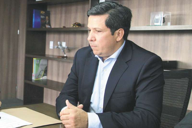El alcalde de Neiva, Rodrigo Lara Sánchez. / Archivo El Espectador