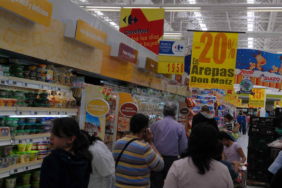 Carrefour es uno de los almacenes más grandes de Colombia. / Archivo