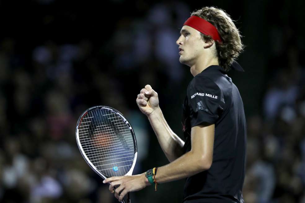 El tenista alemán, Alexander Zverev. / AFP