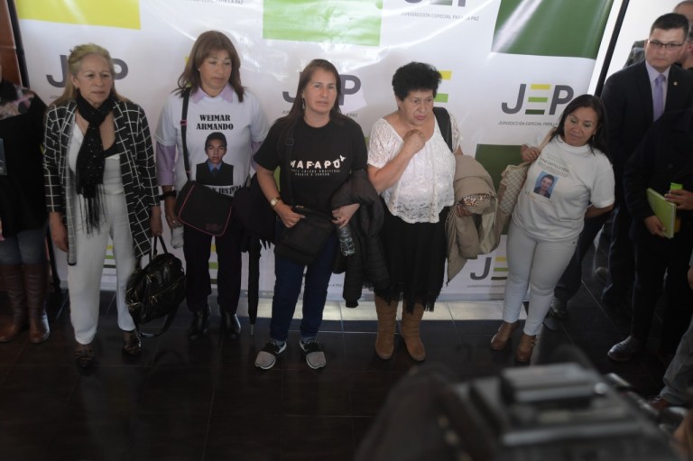 “Que los altos mandos que ordenaron los falsos positivos se presenten a la JEP”: Madres de Soacha