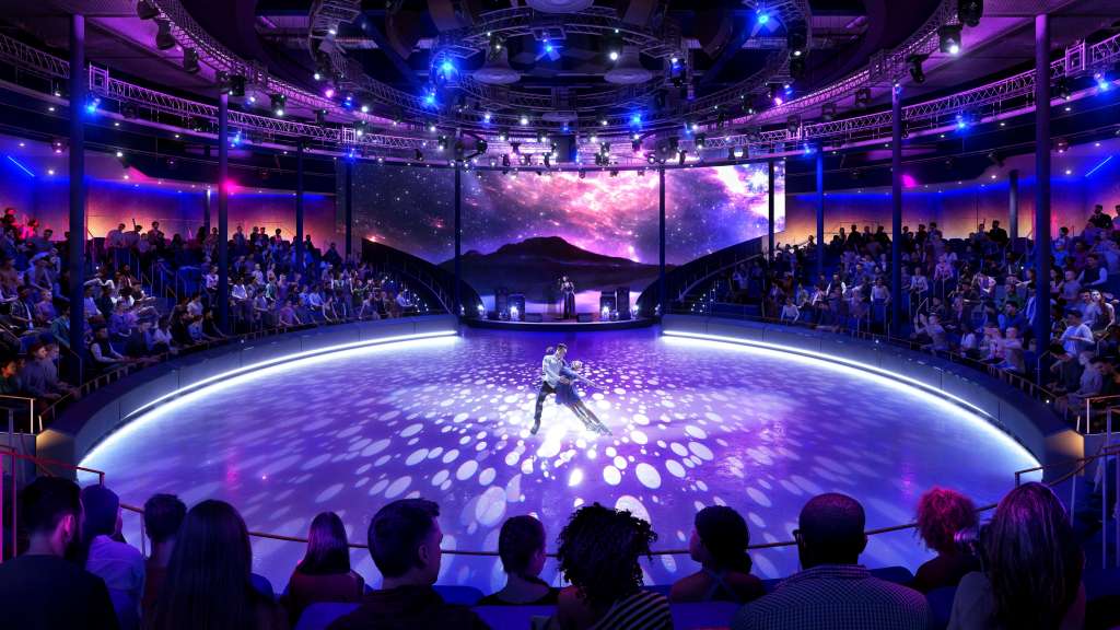 Absolute Zero, la pista de hielo más grande de Royal Caribbean.