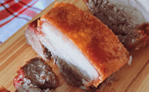 Esta es la receta para hacer chicharrón oreado