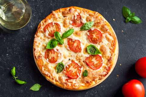 Receta: cómo hacer una pizza margarita en casa