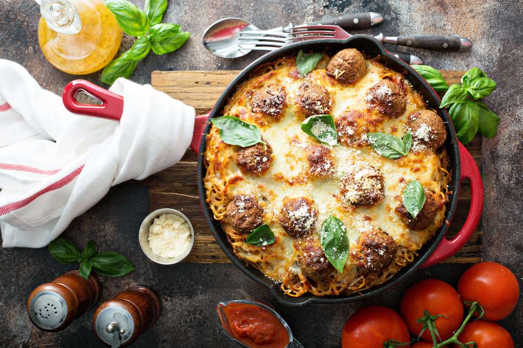 Albóndigas gratinadas
