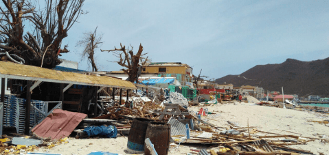 Un colombiano vivió el paso del huracán Irma en la curiosa isla de San Martin