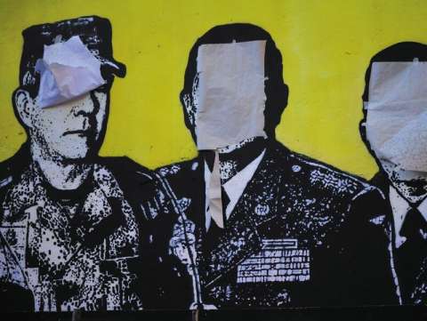 Murales callejeros que provocan enojo