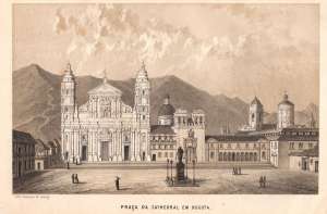 ¿Qué pasó con los jardines y fuentes de la Plaza de Bolívar de Bogotá?