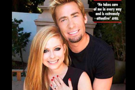Avril Lavigne y Chad Kroeger. / Tomada de Facebook.com/AvrilBandaids