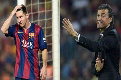 Mathieu reconoce que hubo choque entre Messi y Luis Enrique