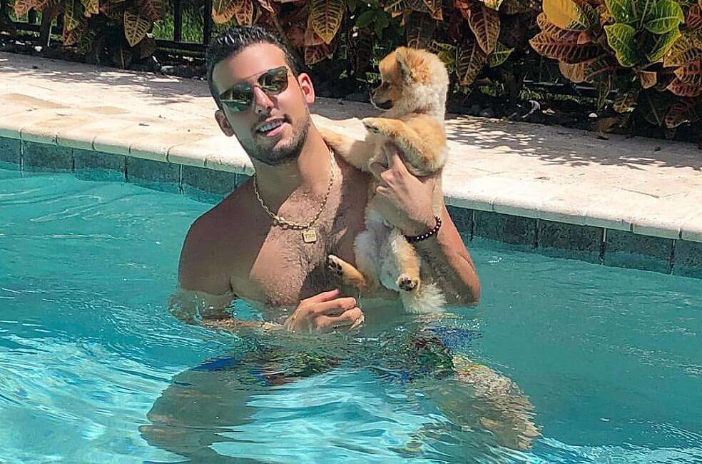 Emanuel Andrade es hijo de Alejandro Andrade, exhombre de confianza de Hugo Chávez, condenado a 10 años de cárcel en Estados Unidos. / Tomada de Instagram