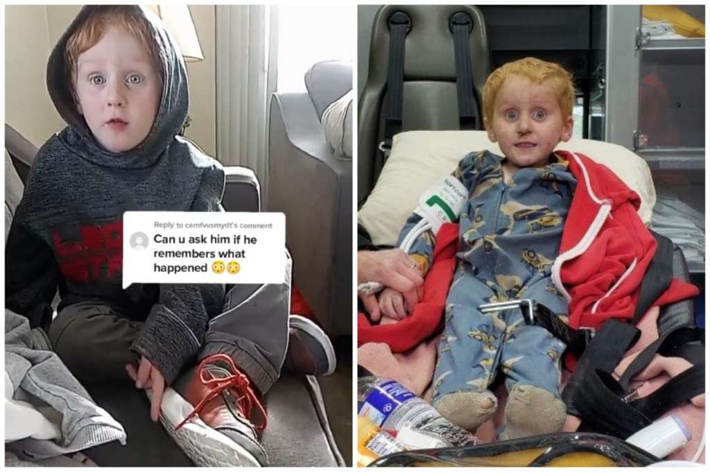 Ryker Webb se perdió en un bosque de Montana, Estados Unidos. Duró dos días desaparecido y fue encontrado en el ático de una casa.