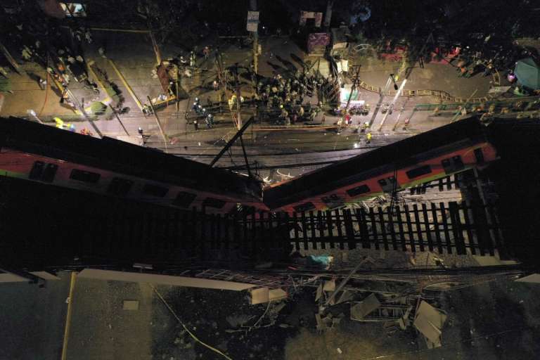 Colapso metro Ciudad de México