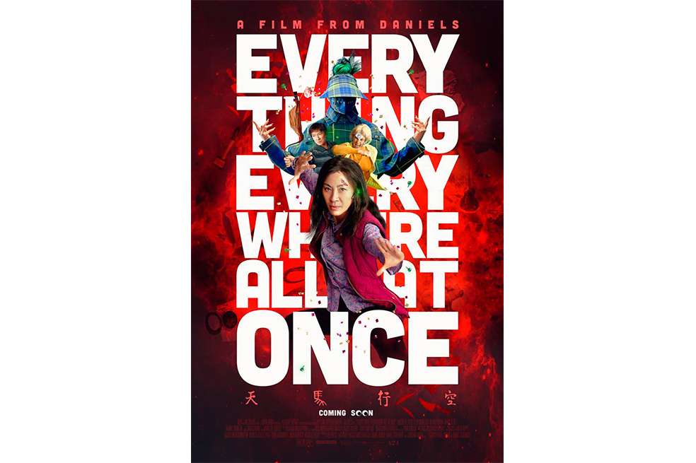 'Everything Everywhere All at Once' ('Todo en todas partes al mismo tiempo'), se estrenó el 11 de marzo de 2022.