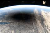 Eclipse solar total: así se vio desde el espacio
