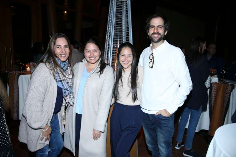 Erika Benavides, Stephanie Pellny, Chrystel Aurich y Sergio Pesaque