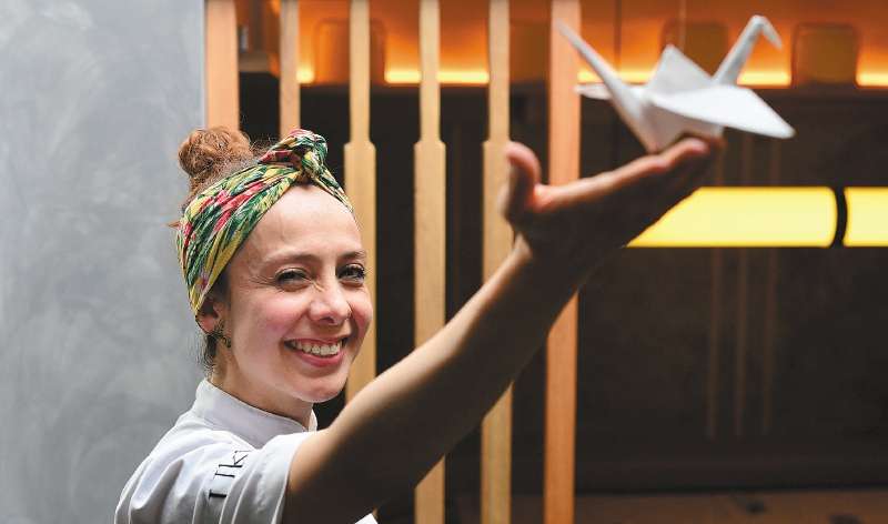 La chef Ana Galvis también trabaja como creadora de contenido digital para su página de Instagram. / Gustavo Torrijos