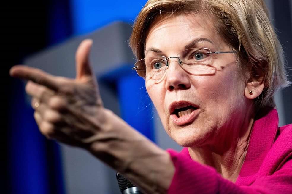 Elizabeth Warren, senadora y precandidata presidencial por el partido demócrata en Estados Unidos. / AFP