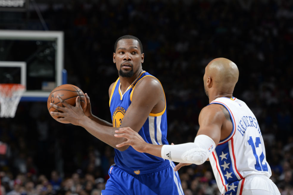 Kevin Durant jugador de los Warriors de Golden State. / AFP