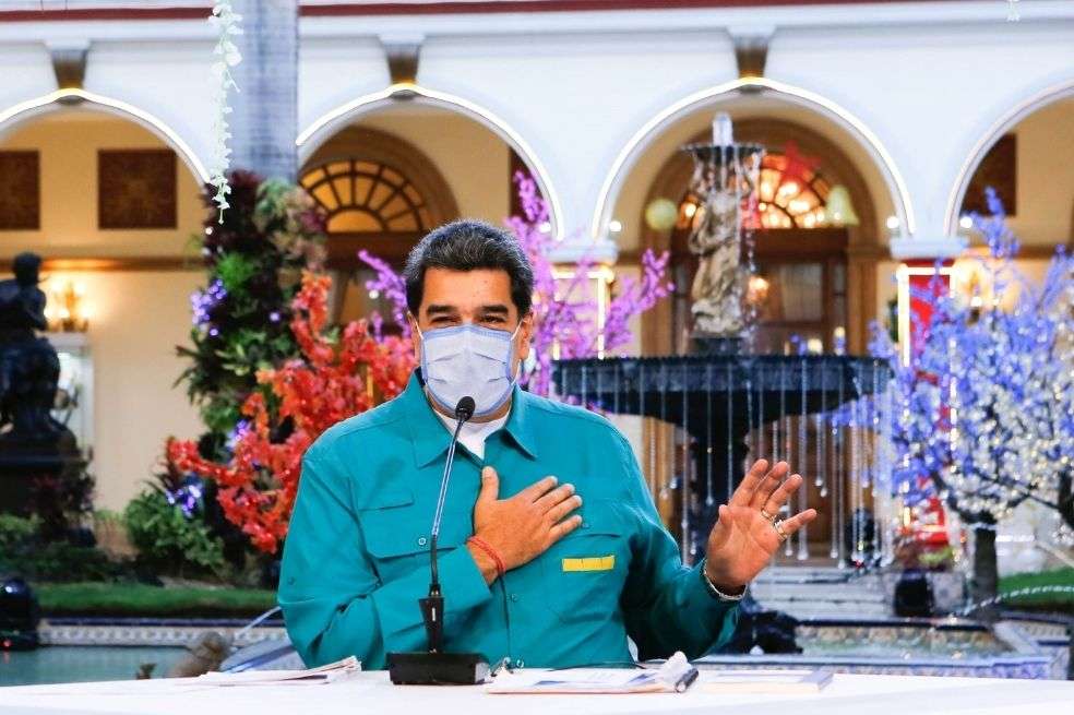 El presidente de Venezuela, Nicolás Maduro, durante un evento en Caracas.