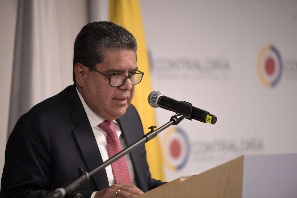 Contralor General de la República, en el Foro ‘La Reforma Pensional, una mirada desde el Control Fiscal’.