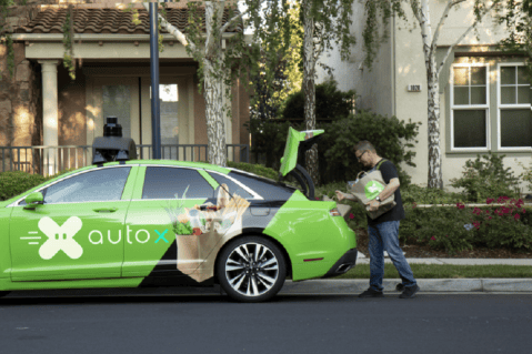 Startup entregará comestibles a domicilio en autos sin conductor