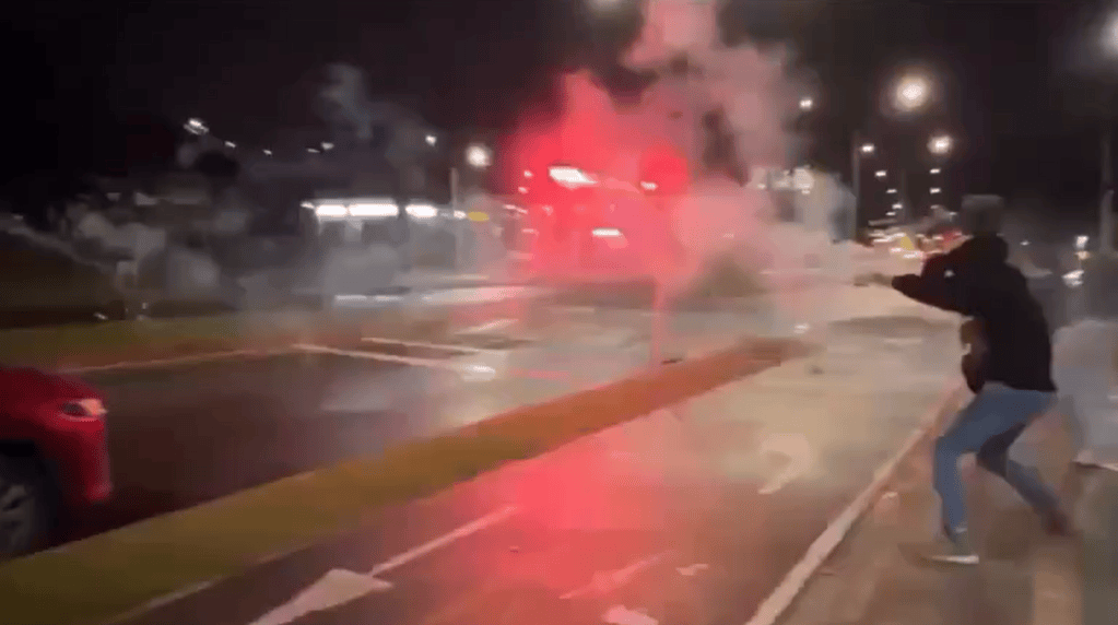 Guerra de bengalas Rionegro