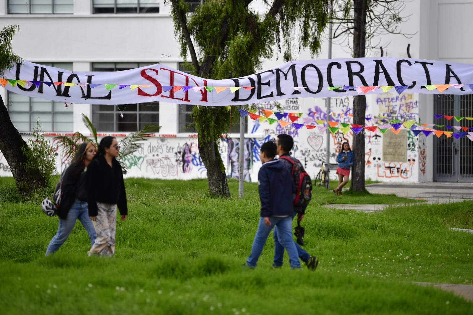 La comunidad universitaria exigía que se revisará el proceso de designación del rector.