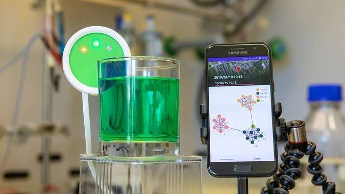 La lengua electrónica, Hypertaste, analiza la composición de líquidos en menos de un minuto. / IBM Research