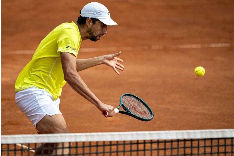 El tenista santandereano Daniel Elahi Galán, mejor raqueta de Colombia en la actualidad.