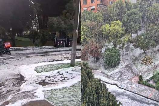 Granizada, Bogotá, 16 de octubre.