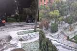 Bogotá de blanco: así se vivió la granizada que cubrió varias zonas de la ciudad