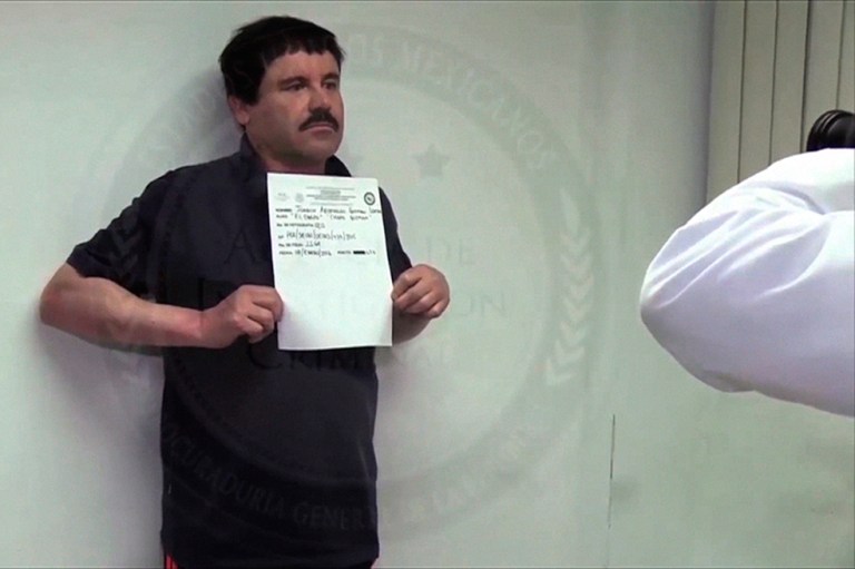 Imágenes inéditas de la fuga y detención del «Chapo Guzmán»