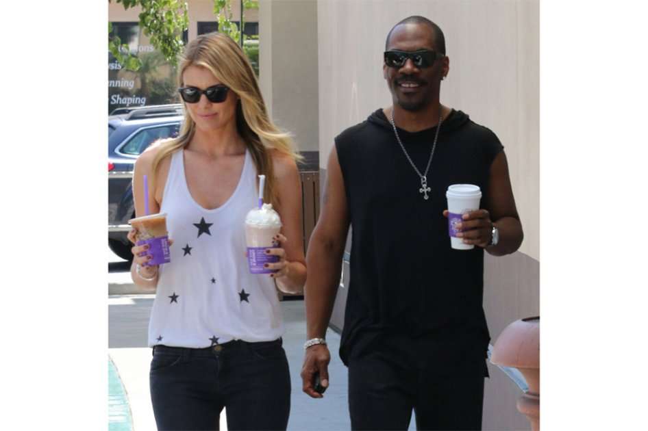 Paige Butcher y Eddie Murphy. / Bang Showbiz