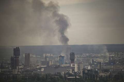El ejército ucraniano anunció que Rusia se tomó el centro de Severodonetsk