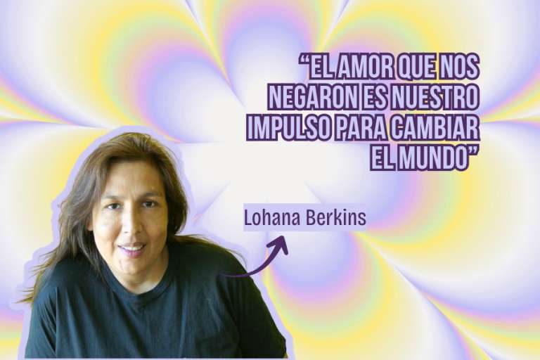 Lohana Berkins, activista travesti argentina y referente de los derechos trans en América Latina.