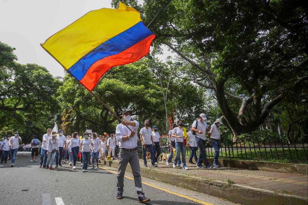 Marchas en Cali.