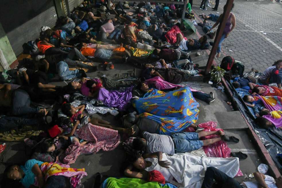 El número de secuestros en la frontera sur de México ha crecido. / AFP
