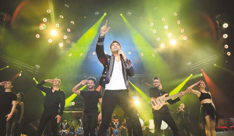 Carlos Rivera es un cantante, actor y compositor de pop mexicano, quien ha trabajado de la mano de artistas como Franco de Vita. / Cortesía.